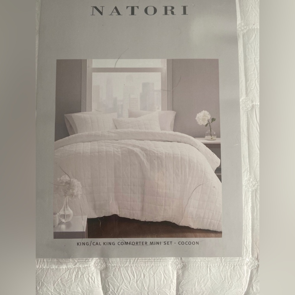 Natori King Comforter Set